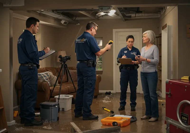 Water Damage Assessment and Insurance Documentation process in Wilson, OK
