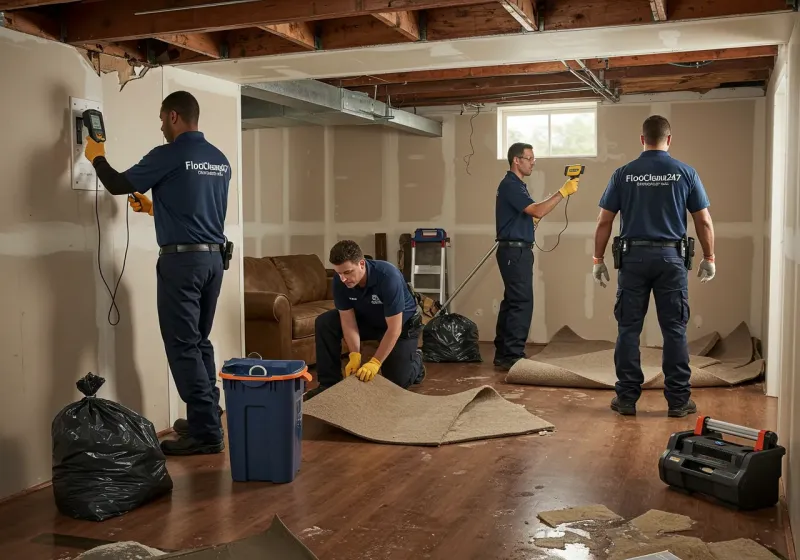 Flood DamageMaterial Assessment and Debris Removal process in Wilson, OK
