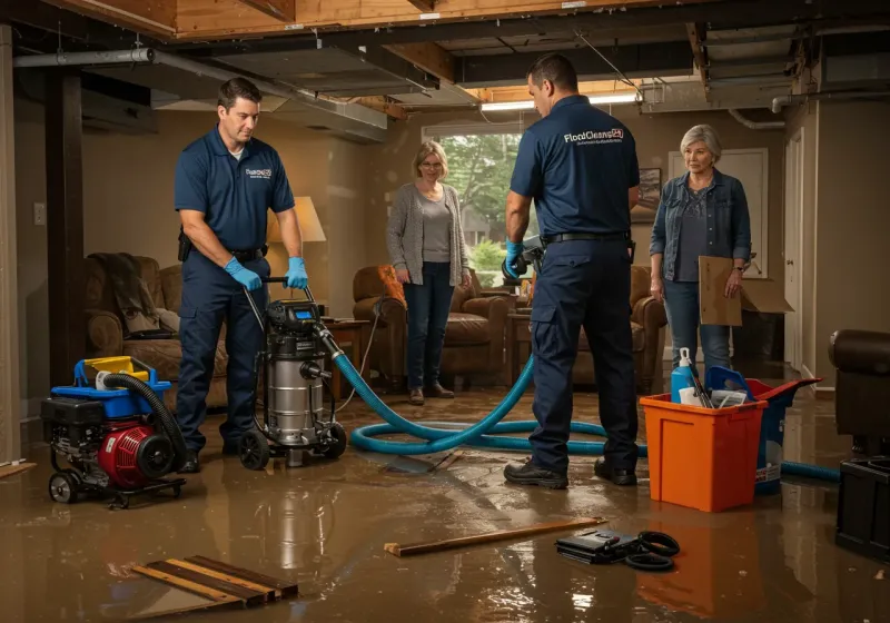 Basement Water Extraction and Removal Techniques process in Wilson, OK